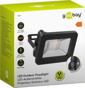 Naświetlacz Goobay Reflektor zewnętrzny LED 10 W 2