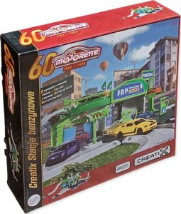 Majorette Majorette Creatix Stacja Benzynowa Myjnia Parking 1
