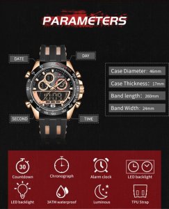 Zegarek Naviforce ZEGAREK MĘSKI NAVIFORCE NF9188T - (zn121d) + BOX NoSize 3