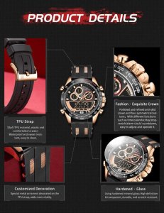 Zegarek Naviforce ZEGAREK MĘSKI NAVIFORCE NF9188T - (zn121d) + BOX NoSize 4