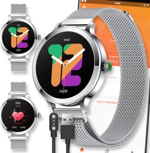 Smartwatch Active Band SMARTWATCH ZEGAREK WATCH DAMSKI MENU PL POLSKIE ROZMOWY AMOLED SPORT PULS NX7 1