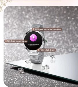 Smartwatch Active Band SMARTWATCH ZEGAREK WATCH DAMSKI MENU PL POLSKIE ROZMOWY AMOLED SPORT PULS NX7 16