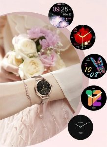 Smartwatch Active Band SMARTWATCH ZEGAREK WATCH DAMSKI MENU PL POLSKIE ROZMOWY AMOLED SPORT PULS NX7 7