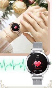 Smartwatch Active Band SMARTWATCH ZEGAREK WATCH DAMSKI MENU PL POLSKIE ROZMOWY AMOLED SPORT PULS NX7 9
