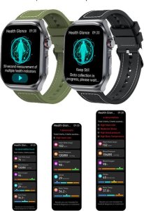 Smartwatch Active Band SMARTWATCH ZEGAREK WATCH DAMSKI MENU PL POLSKIE ROZMOWY MĘSKI AMOLED SPORT ET585 12