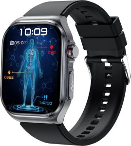 Smartwatch Active Band SMARTWATCH ZEGAREK WATCH DAMSKI MENU PL POLSKIE ROZMOWY MĘSKI AMOLED SPORT ET585 2