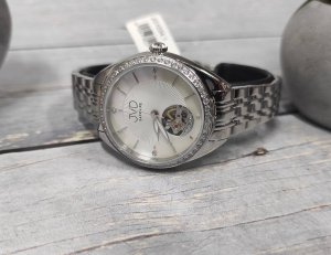 Zegarek JVD Zegarek JVD JG1034.1 damski automatyczny limitowany Open Heart . 4