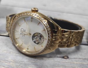 Zegarek JVD Zegarek JVD JG1034.2 damski automatyczny limitowany Open Heart . 4