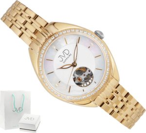 Zegarek JVD Zegarek JVD JG1034.2 damski automatyczny limitowany Open Heart . 9