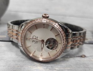 Zegarek JVD Zegarek JVD JG1034.3 damski automatyczny limitowany Open Heart . 5