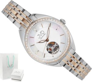 Zegarek JVD Zegarek JVD JG1034.3 damski automatyczny limitowany Open Heart . 9