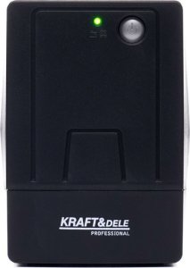 UPS Kraft&Dele Zasilacz awaryjny UPS 1000VA LED KD1927 4