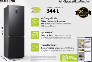 Lodówka Samsung Samsung RB34C775CB1 15