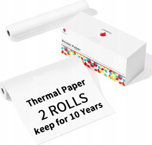Phomemo Papier Termiczny Kartki Wkład 2 Rolka Rolki Letter 216mm do Phomemo M832 / Q22-RMSG10-LTRM8 8