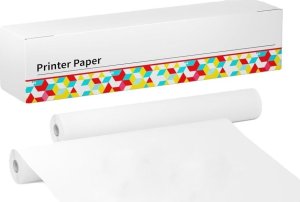 Phomemo Papier Termiczny Kartki Wkład 2 Rolka Rolki Letter 216mm do Phomemo M832 / Q22-RMSG10-LTRM8 10