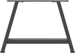 vidaXL vidaXL Nogi do stolika kawowego, 2 szt., antracyt, 60x(42-43) cm, stal 5