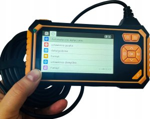 Inskam Kamera INSPEKCYJNA DUO ENDOSKOP DWIE KAMERY 5M 7LED 2x Full HD LCD 5.5mm 11