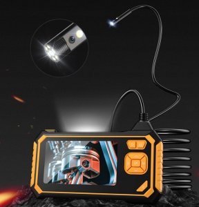 Inskam Kamera INSPEKCYJNA DUO ENDOSKOP DWIE KAMERY 5M 7LED 2x Full HD LCD 5.5mm 18