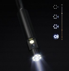 Inskam Kamera INSPEKCYJNA DUO ENDOSKOP DWIE KAMERY 5M 7LED 2x Full HD LCD 5.5mm 20