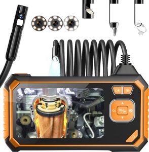 Inskam Kamera INSPEKCYJNA DUO ENDOSKOP DWIE KAMERY 5M 7LED 2x Full HD LCD 5.5mm 22