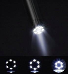 Inskam Kamera INSPEKCYJNA DUO ENDOSKOP DWIE KAMERY 5M 7LED 2x Full HD LCD 5.5mm 41
