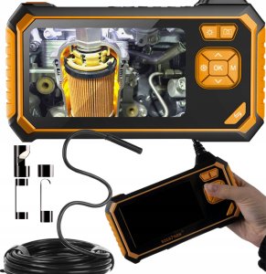 Inskam Kamera INSPEKCYJNA DUO ENDOSKOP DWIE KAMERY 5M 7LED 2x Full HD LCD 5.5mm 44