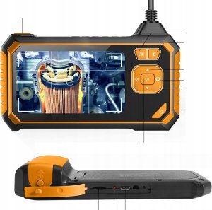 Inskam Kamera INSPEKCYJNA DUO ENDOSKOP DWIE KAMERY 5M 7LED 2x Full HD LCD 5.5mm 5