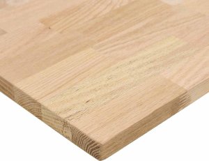 vidaXL Blat biurka, surowe, 120x60x2,5 cm, lite drewno dębowe 8