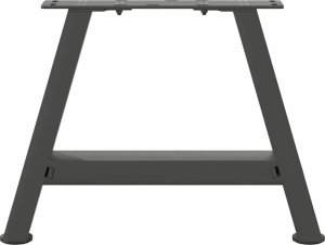 vidaXL vidaXL Nogi do stolika kawowego, 2 szt., antracyt, 40x(30-31) cm, stal 5