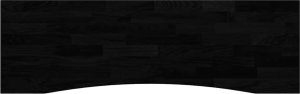 vidaXL vidaXL Blat biurka, ciemnobrązowy, 160x50x2,5 cm, lite drewno dębowe 2