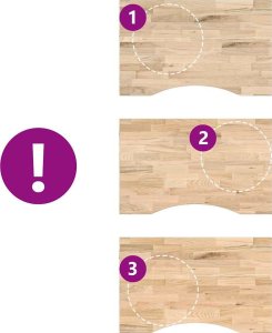 vidaXL Blat biurka, surowe, 80x50x2,5 cm, lite drewno dębowe 7