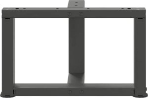 vidaXL vidaXL Nogi do stolika kawowego, 2 pcs., antracyt, 50x25x(30-31) cm 5