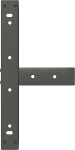 vidaXL vidaXL Nogi do stolika kawowego, 2 pcs., antracyt, 50x25x(30-31) cm 6