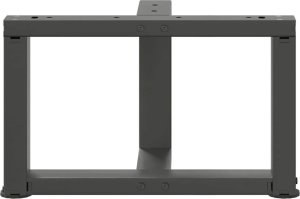 vidaXL vidaXL Nogi do stolika kawowego, 2 pcs., antracyt, 40x25x(30-31) cm 5