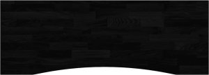 vidaXL Blat biurka, ciemnobrązowy, 140x50x2,5 cm, lite drewno dębowe 2