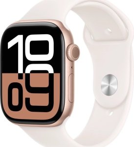 Smartwatch Apple Watch 10 GPS + Cellular 46mm Rose Gold Alu M/L Różowy  (MWY73ET/A) 1