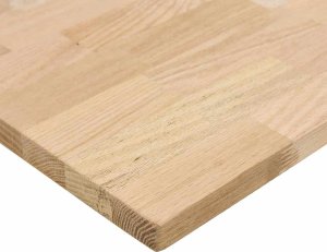 vidaXL Blat biurka, surowe, 160x50x2,5 cm, lite drewno dębowe 7