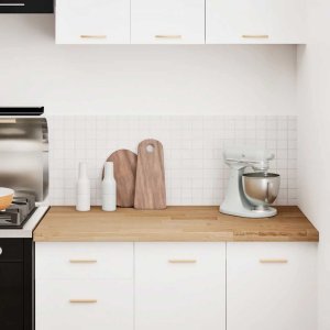 vidaXL vidaXL Blat kuchenny, 120x63,5x4 cm, prostokątny, lite drewno dębowe 3