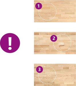 vidaXL vidaXL Blat kuchenny, 120x63,5x4 cm, prostokątny, lite drewno dębowe 8