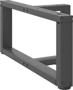 vidaXL vidaXL Nogi do stolika kawowego, 2 pcs., antracyt, 70x25x(30-31) cm 3