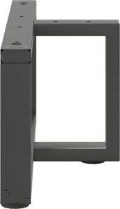 vidaXL vidaXL Nogi do stolika kawowego, 2 pcs., antracyt, 70x25x(30-31) cm 4