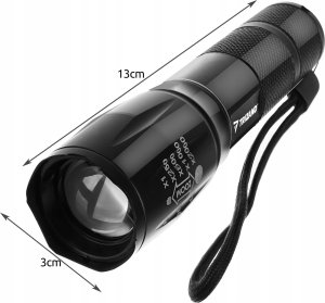 Latarka Trizand Latarka 2w1 XPE UV Trizand 24311 3