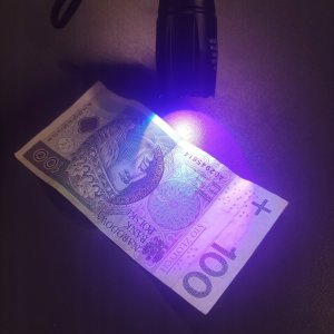 Latarka Trizand Latarka 2w1 XPE UV Trizand 24311 5