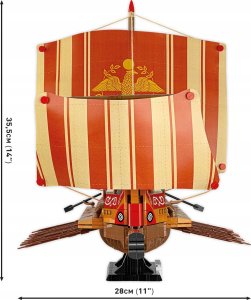 Cobi Imperium Rzymskie - Rzymski Okręt Wojenny 7