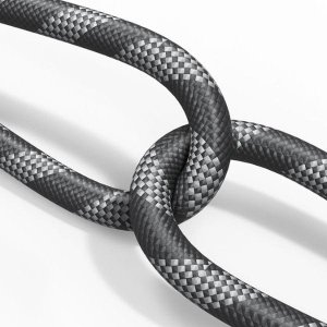 Usams USAMS Uniwersalna smycz do telefonu 1,6m szary/grey ZB316GS01 (US-ZB316) 5