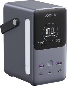 Ugreen Powerbank 48000mAh Ugreen PB770, 2x USB + 4x USB-C, 300W (szary) 1