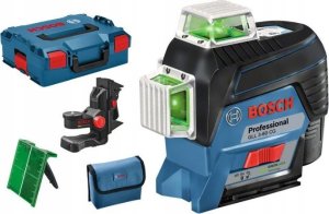 Bosch BUDOWLANY LASER LINIOWY ZIELONY BOSCH GLL 3-80 CG WALIZKA L-BOXX 0601063T03 1