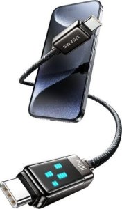 Usams USAMS Kabel USB-C na USB-C 100W 1,2m      Zinc Alloy Fast Charging Data Cable Meteor Series SJ744USB01 (US-SJ744) 7