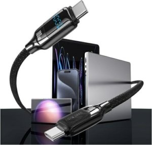 Kabel USB Usams USB-C - USB-C 1.2 m Wielokolorowy 3