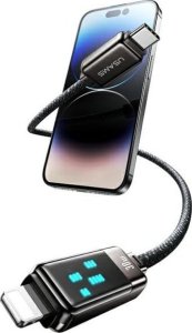 Usams USAMS Kabel USB-C na Lightning 30W 1,2m   Zinc Alloy Fast Charging Data Cable Meteor Series SJ743USB01 (US-SJ743) 3